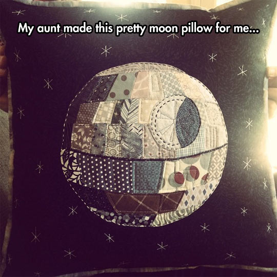 Death Star Pillow