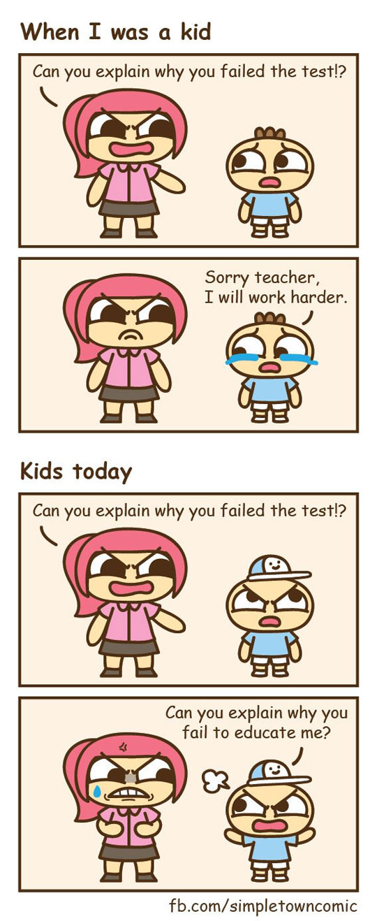When I Was A Kid Vs. Kids Today