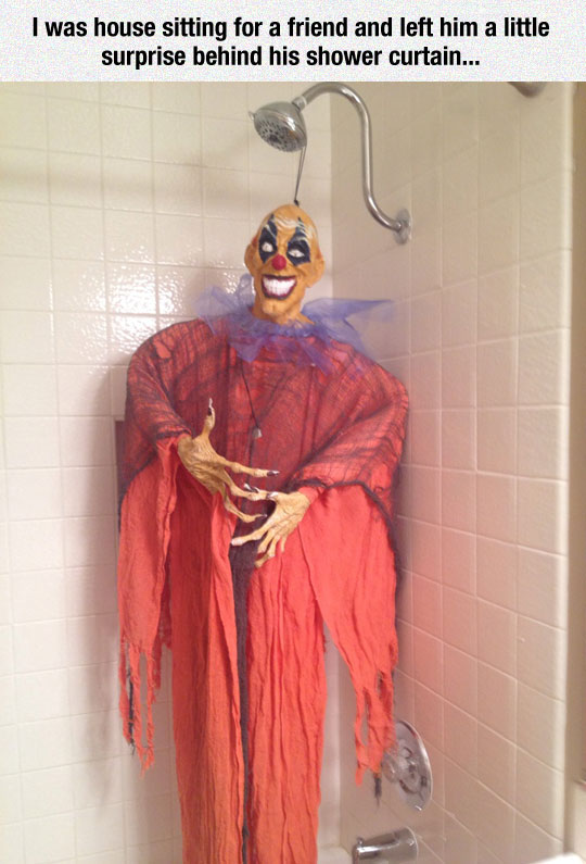 The Bathroom Clown Prank