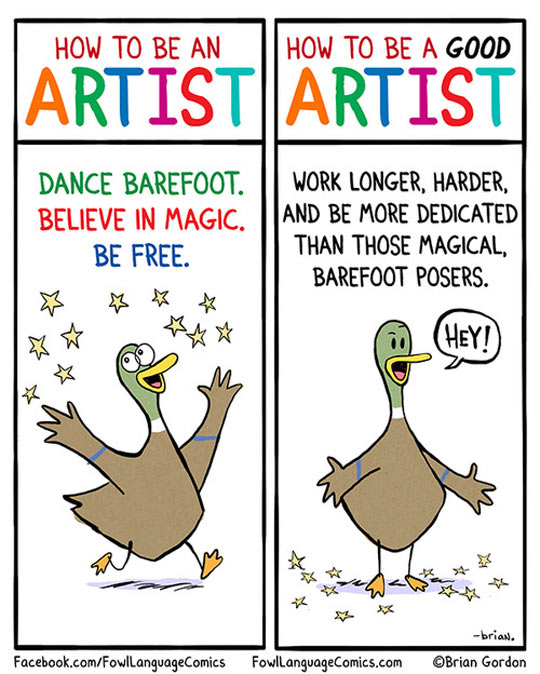 How To Be A Good Artist