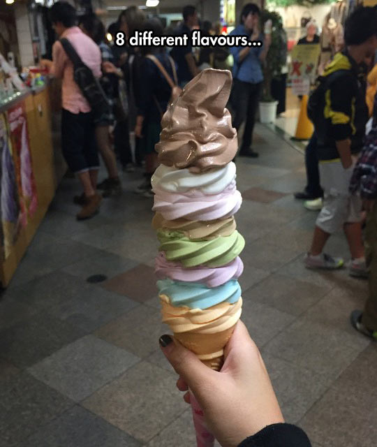 Looks Like A Cartoon Ice-Cream