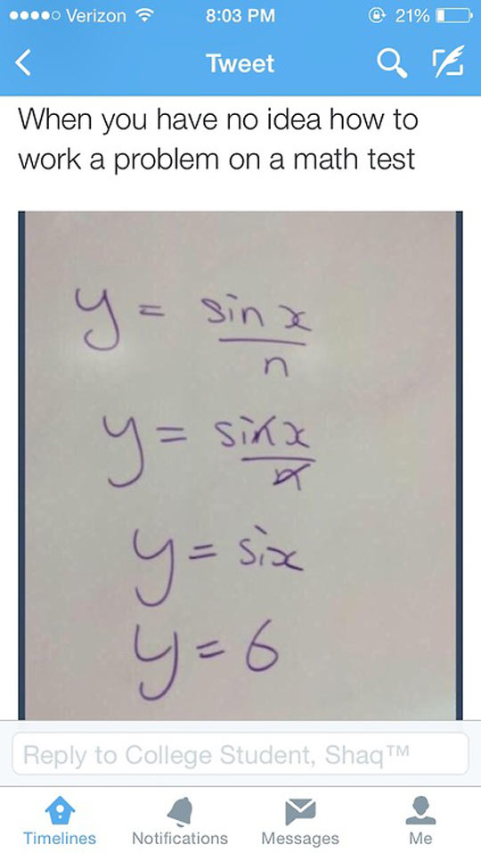 Math Test Universal Solution
