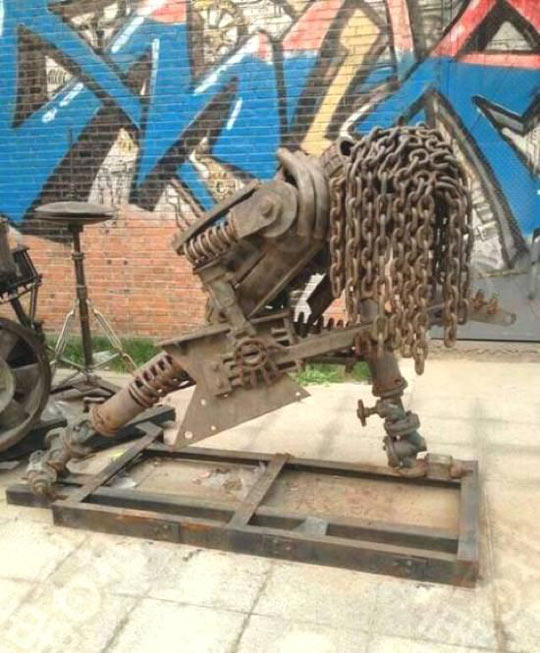 Hard Metal Sculpture