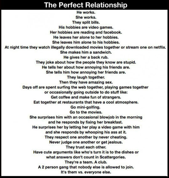 The Perfect Relationship