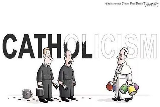 cool-cartoon-new-pope-painting-sign-white-Francis