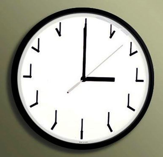 Self Referential Clock