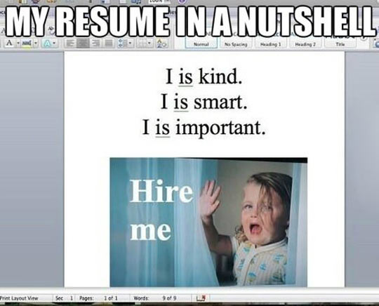 funny-Word-Resume-wrong-grammar