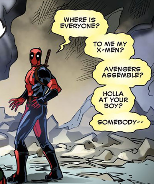 The Lonely Life Of Deadpool