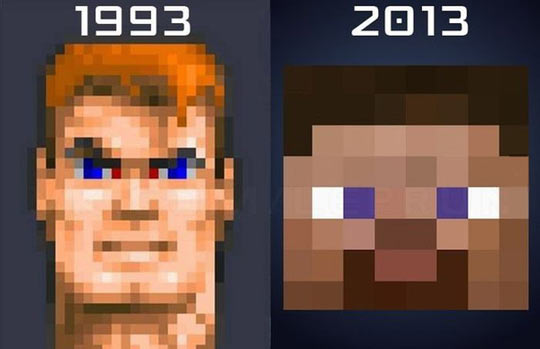 funny-game-pixels-Doom-Minecraft