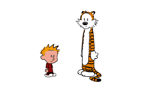 Calvin And Hobbes Dancing