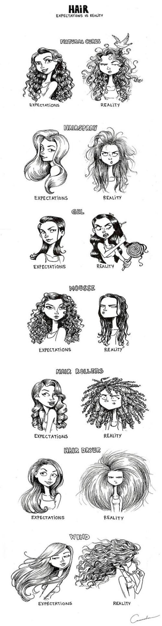 Hairstyle Expectations