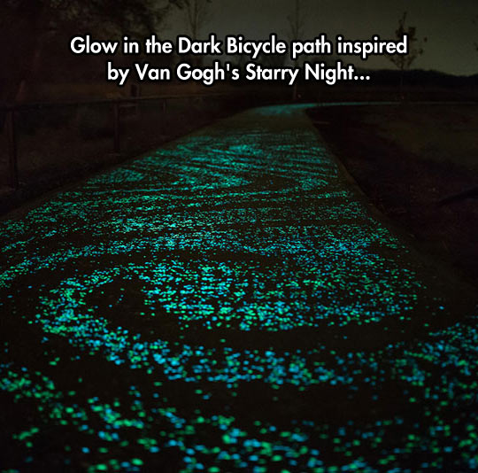 Starry Bicycle Path