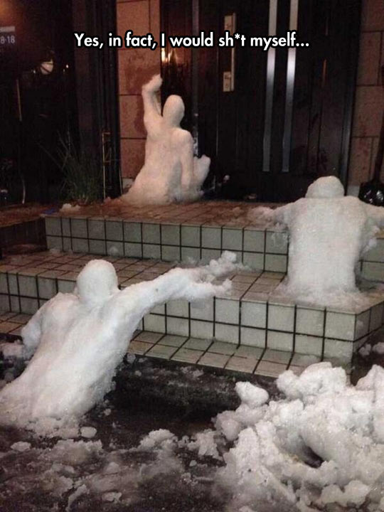The Walking Snowman