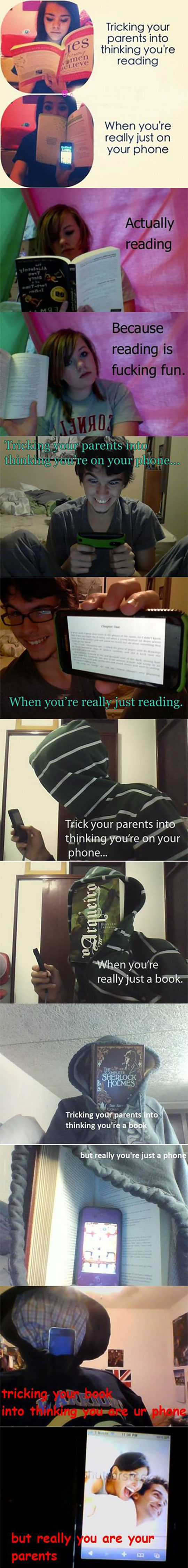 When You Trick Your Parents
