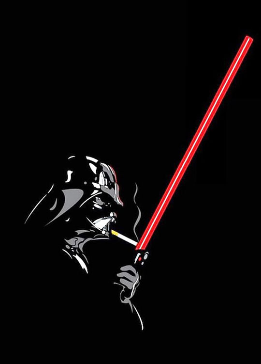 cool-Darth-Vader-lightning-cigarette-lightsaber
