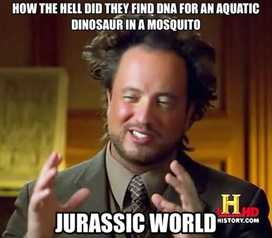 The Jurassic World Logic