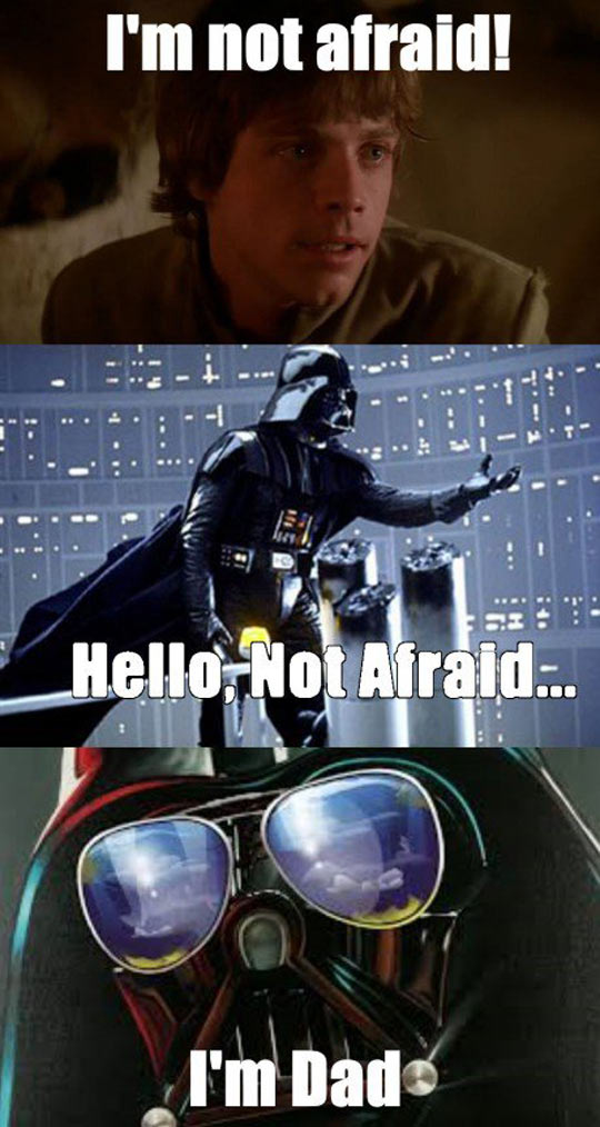 Darth Vader Is Good With Dad Puns