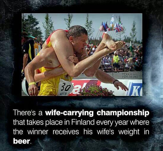 The Wife-Carrying Championship