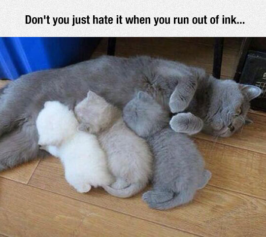 Running Out Of Ink