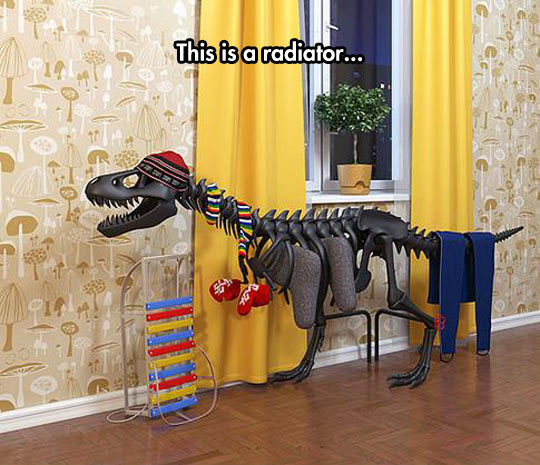 funny-dinosaur-skeleton-radiator-home