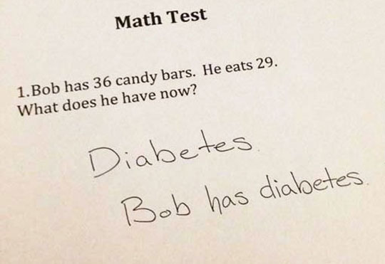 funny-math-test-problem-diabetes-answer