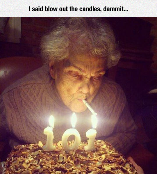 Grandma Knows How To Party