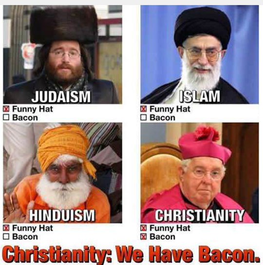 funny-religions-bacon-hats