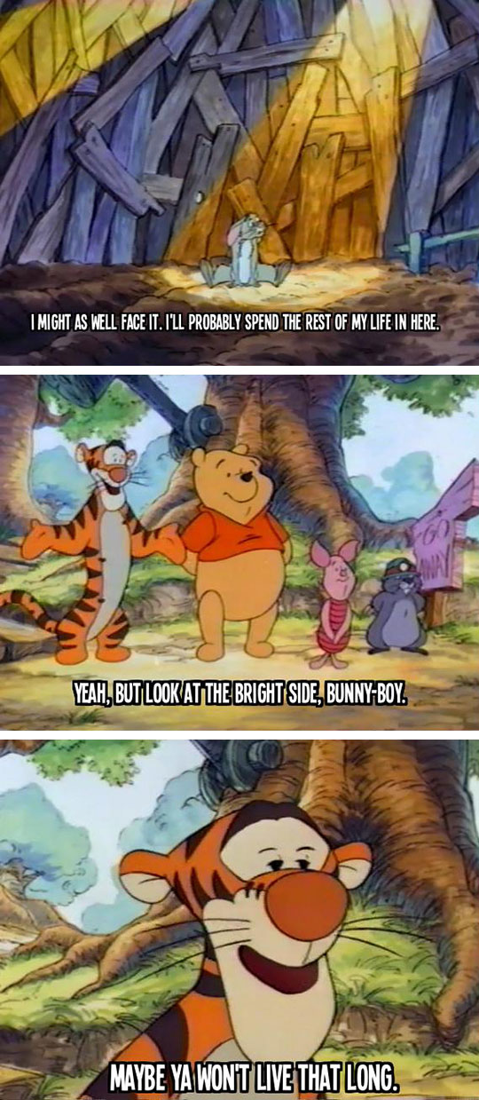 funny-Winnie-Pooh-Tiger-rabbit-alone