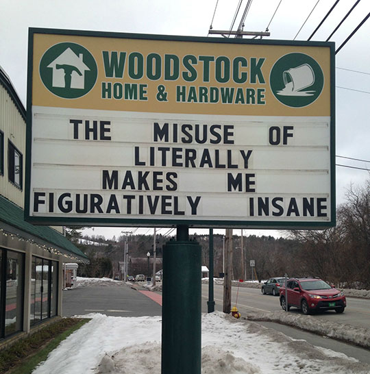 Seen In Woodstock, Vermont
