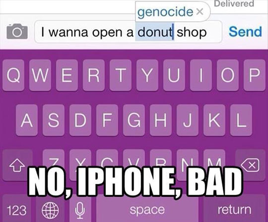 Apple Is Sending Messages Through Autocorrect