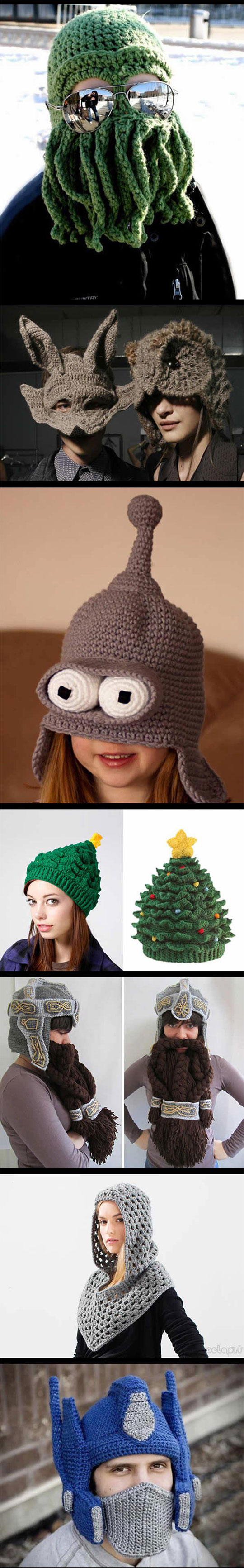 funny-winter-hats-knitted-Bender