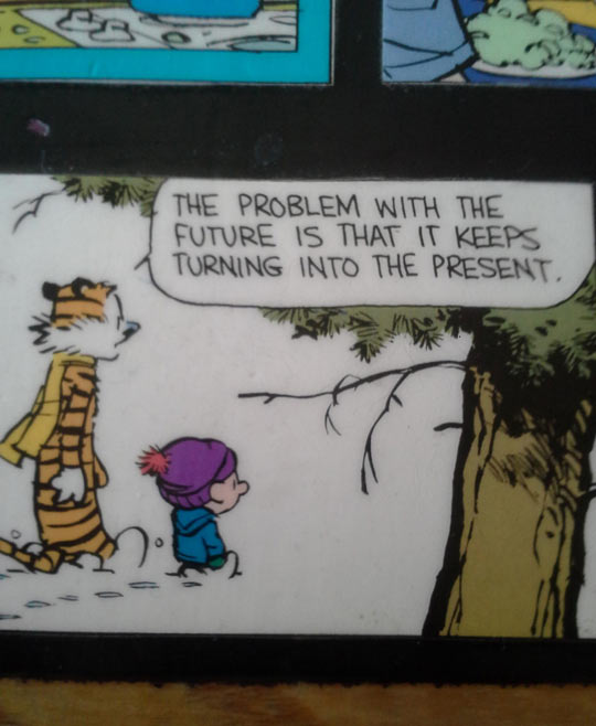 Calvin and Hobbes Dropping Some Knowledge