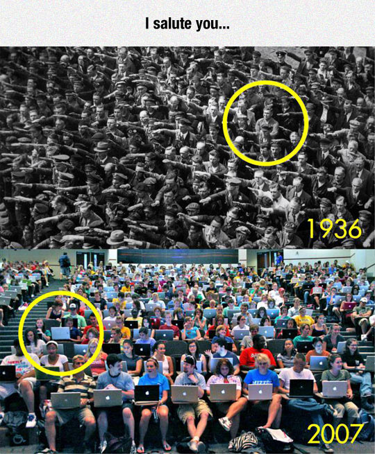 funny-German-saluting-college-class-Apple