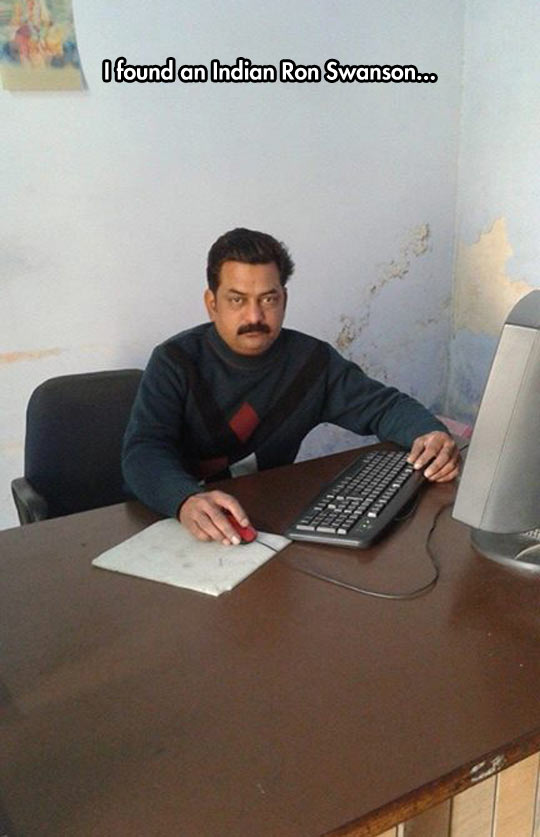 funny-Ron-Swanson-Indian-office