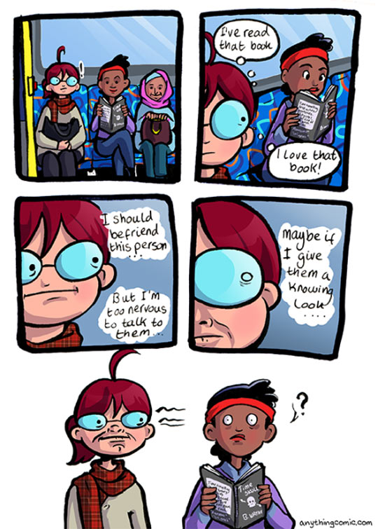 funny-bus-girl-reading-book-comic