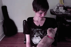 funny-gif-cat-licking-ear-girl