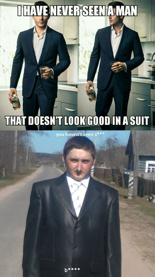 Men Look Good In Suits