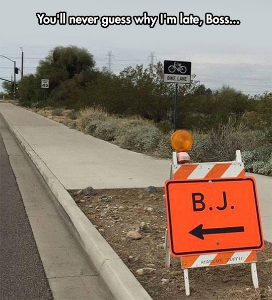funny-street-sign-orange-bike-lane