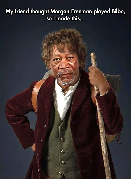 funny-Bilbo-Morgan-Freeman-Photoshop