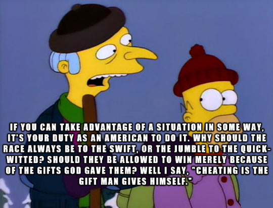 One Of The Best Quotes From Mr. Burns