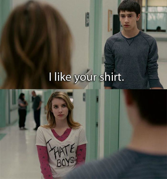 funny-girl-shirt-TV-school