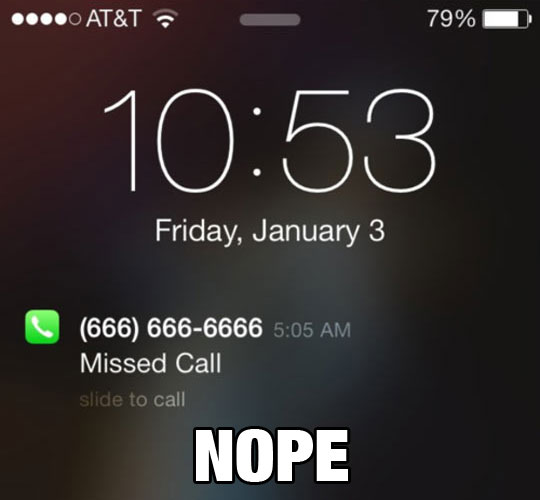 Mysterious Missed Call