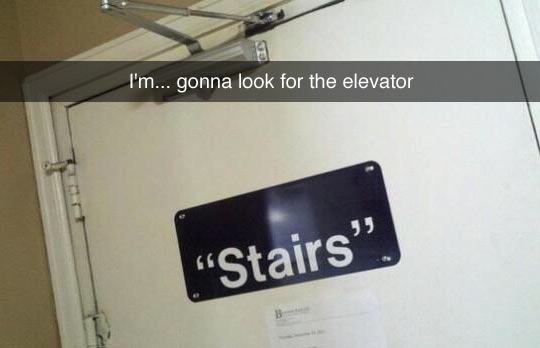 funny-stairs-door-sign-quotation-mark-sarcasm