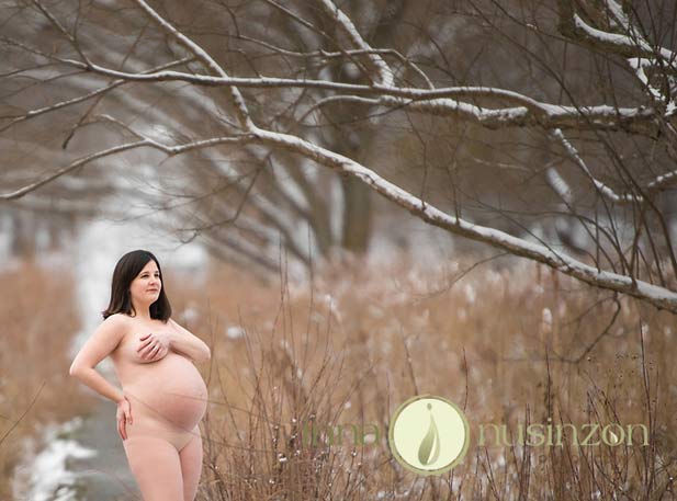 bad-pregnancy-photos-naked-outdoors-snow