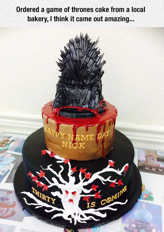 The Edible Throne Is An Amazing Detail