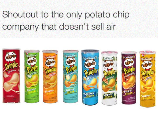 Pringles Never Disappoint