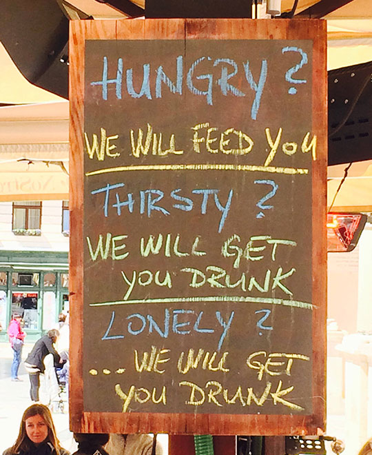 This Bar Knows Me Too Well