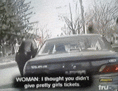 Cop 1, Woman 0