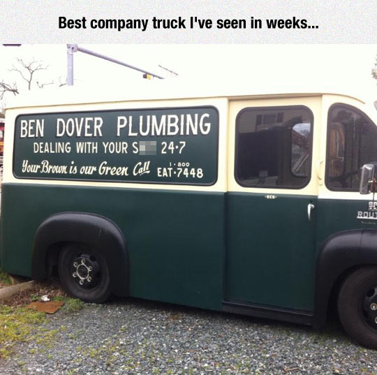 funny-plumbing-company-truck-advertising