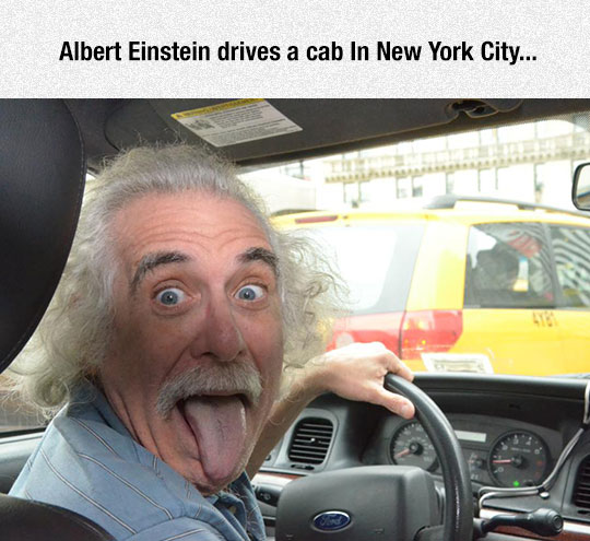 funny-Albert-Einstein-cab-driver